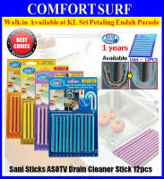 Sani Sticks As Seen on TV Drain Cleaner stick and Deodorizer 12pcs